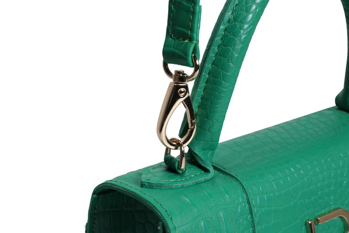 Lucky Bees Bolso de Mano Verde Lucky Bees Bolso de Mano Verde